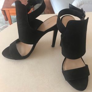 Zara black sandals